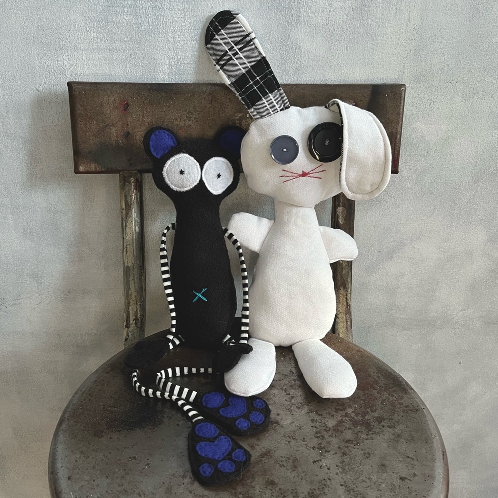 Obsequies Handmade Plushie Pair Oddities